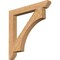 Ekena Millwork Westlake Slat Smooth Bracket, Western Red Cedar, 5 1/2"W x 48"D x 48"H BKT06X48X48WTL06SWR - alternate 1